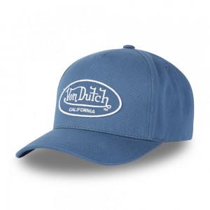 Von Dutch Baseball Cap Blue / White | US-HSMYQW512