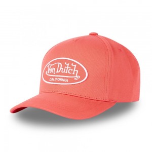 Von Dutch Baseball Cap Red / White | US-LIUQFB549