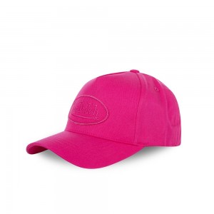 Von Dutch Baseball Cotton Rb Cap Pink | US-HCDJOM486