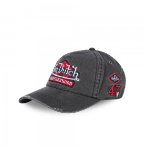 Von Dutch Baseball Jack Brb Cap Grey | US-SZTNDY568