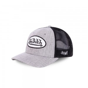 Von Dutch Baseball Terry With Mesh Cap Grey | US-OYXTGW041