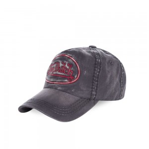 Von Dutch Baseball Tim Cap Grey | US-CKXLOP538