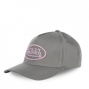 Von Dutch Baseball Wo Eva3 Cap Grey | US-REODAV351