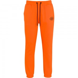 Von Dutch Logo Jogger Men Joggers Orange | US-RDUTKC275