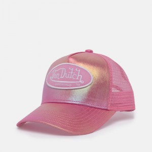 Von Dutch Trucker Adelaide Cap Pink | US-LKWOFQ687