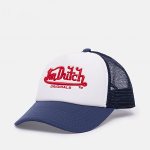 Von Dutch Trucker Atlanta Cap Blue / White | US-PAJHDC713