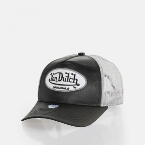 Von Dutch Trucker Boston Cap Black / Grey | US-KZGUYD083