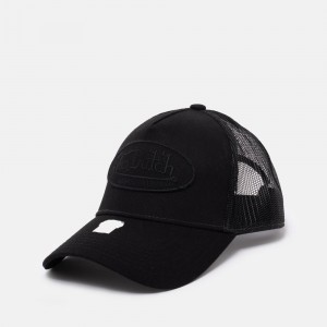 Von Dutch Trucker Boston Cap Black | US-GAMEPL026