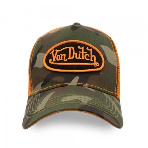 Von Dutch Trucker Camo 270 Cap Camo | US-WDQFGY309