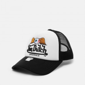 Von Dutch Trucker Cap Black / White | US-FBYEJR189