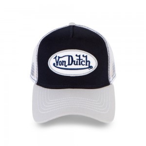 Von Dutch Trucker Cap Grey / Black | US-YGCWJR572