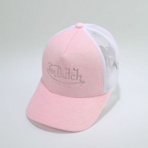 Von Dutch Trucker Miami Cap Pink / White | US-WHXUZT023