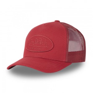 Von Dutch Trucker Net Lofb Cap Red | US-MXNAHG253