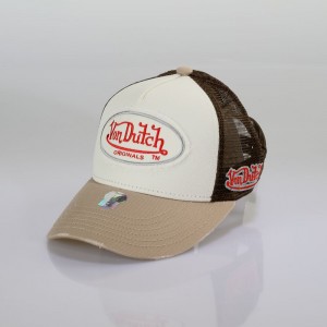 Von Dutch Trucker Ody Cap Braun | US-NSWUGX098