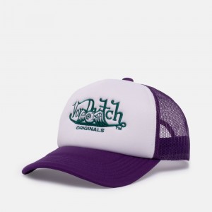 Von Dutch Trucker Soro Cap Purple / White | US-RNEYPV251