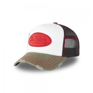 Von Dutch Trucker With Net Cap White / Grey | US-AYBZFM632