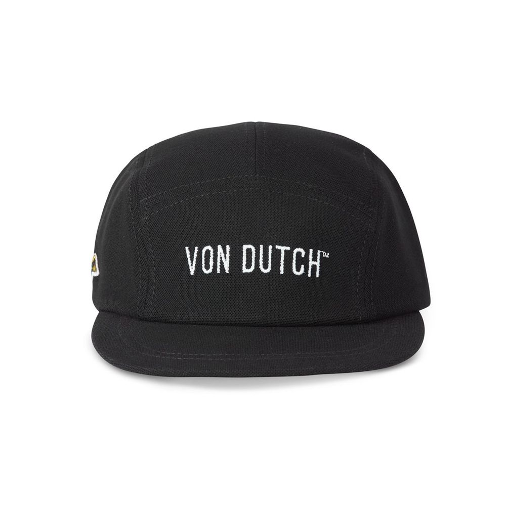 Von Dutch 5 Panels Cap Black | US-ETSPQV316