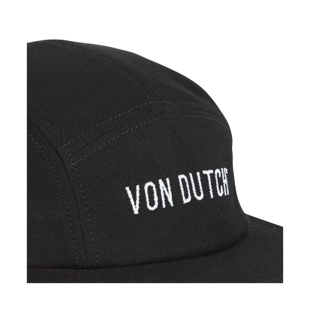 Von Dutch 5 Panels Cap Black | US-ETSPQV316