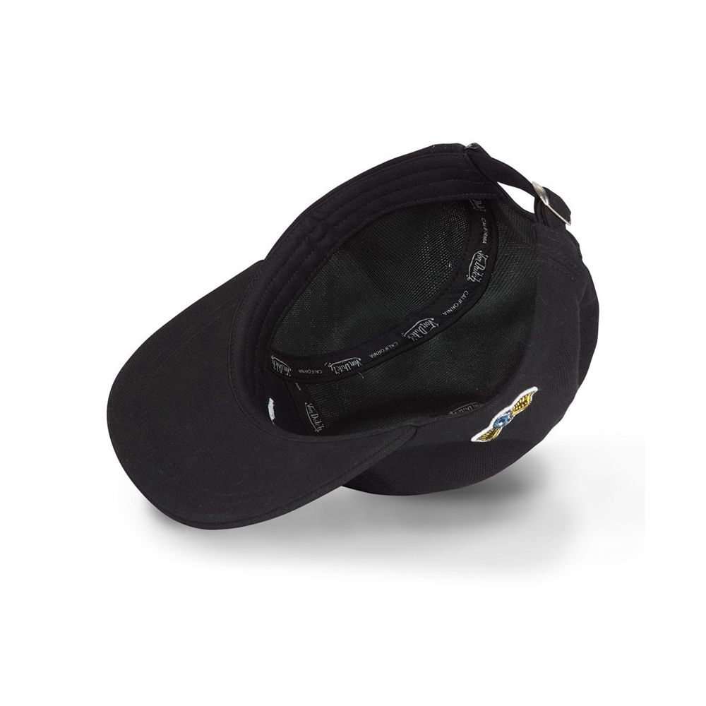 Von Dutch 5 Panels Cap Black | US-ETSPQV316