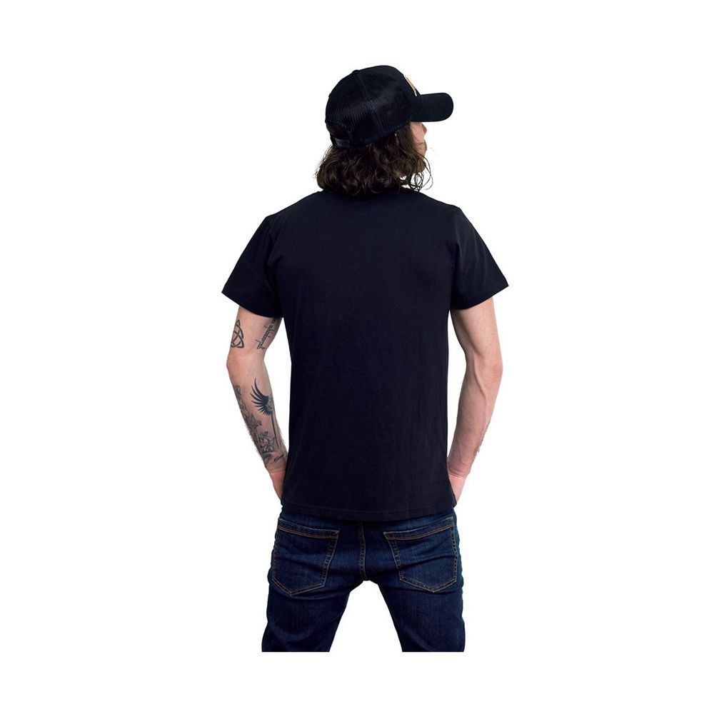 Von Dutch A Aaron Men T-Shirt Black | US-KFUPJB510