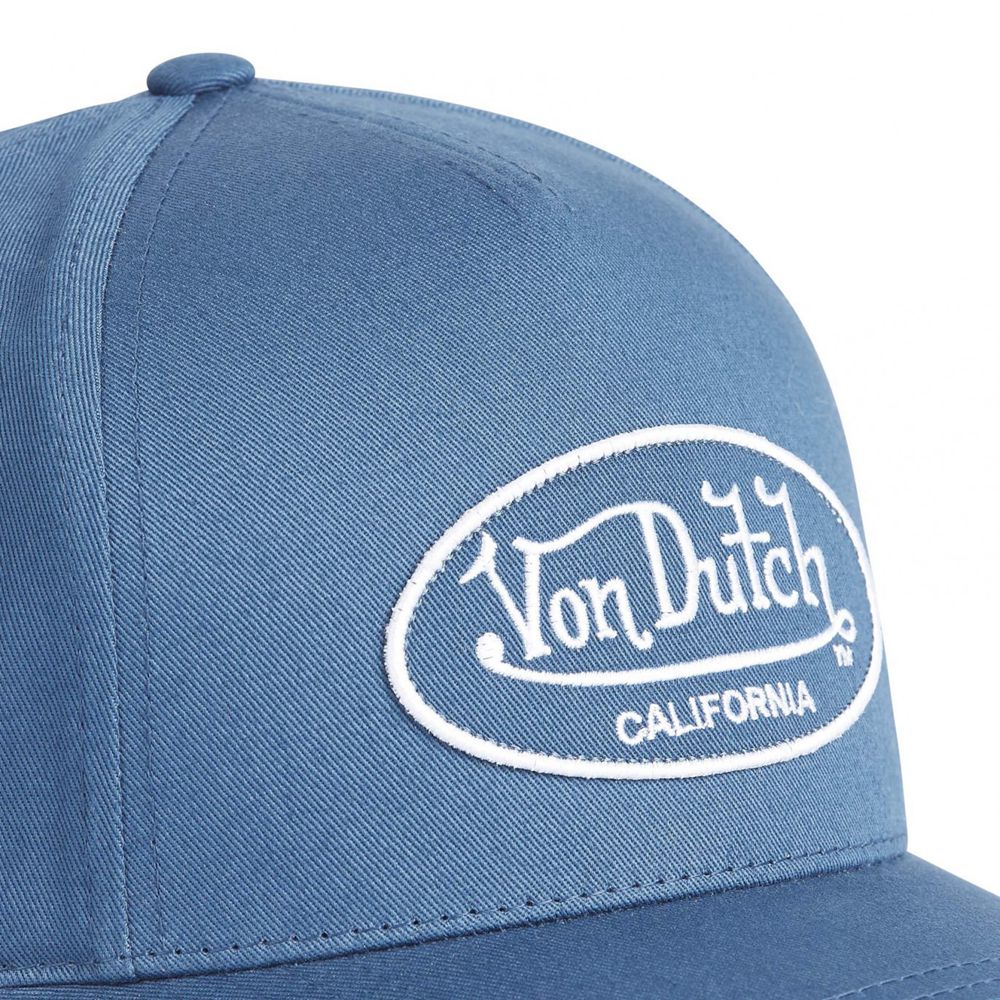 Von Dutch Baseball Cap Blue / White | US-HSMYQW512