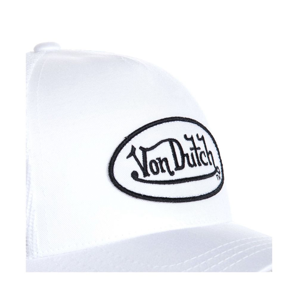 Von Dutch Baseball Eva Logo Cap White | US-MBJGCY540