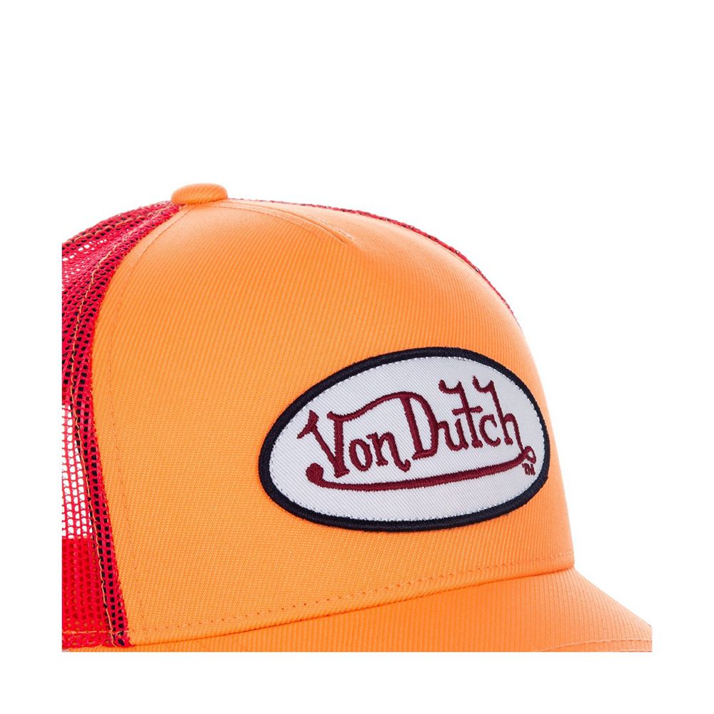 Von Dutch Baseball Fresh With Mesh Cap Orange / Red | US-GFXZOD834