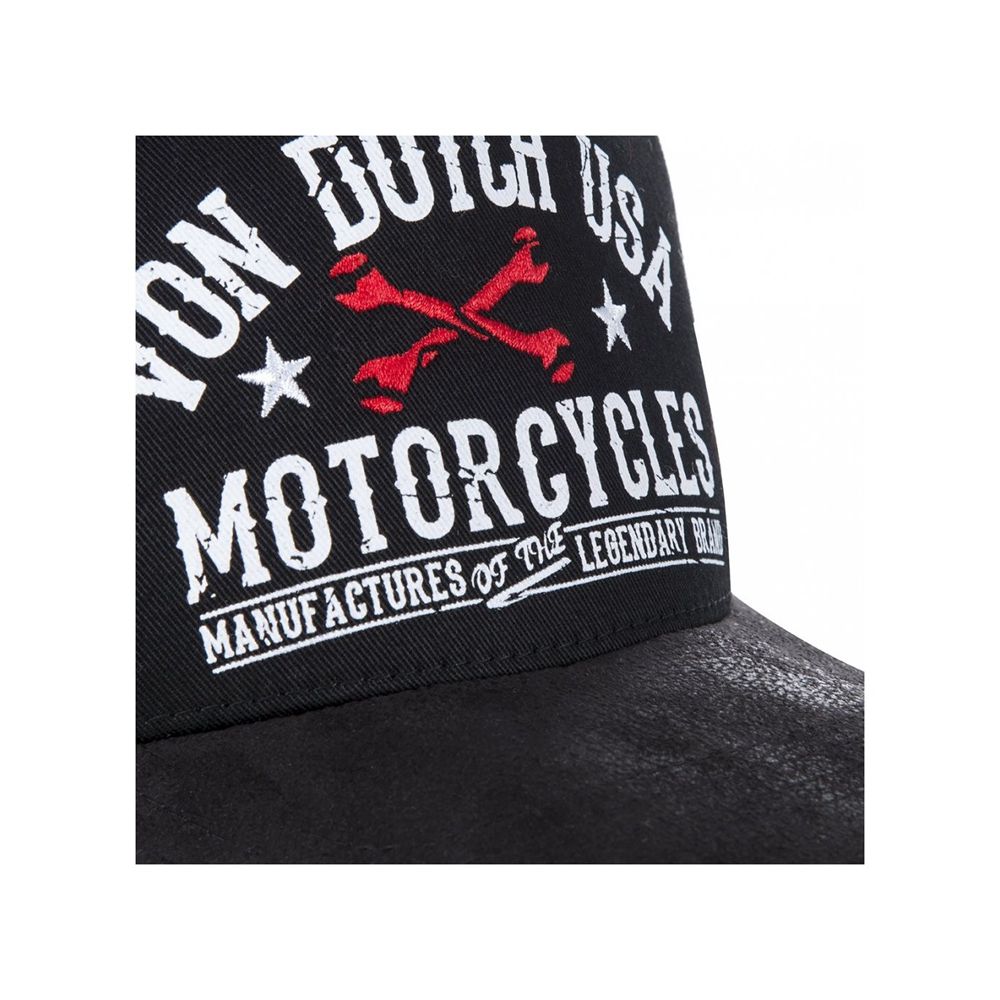 Von Dutch Baseball Garn Cap Black | US-JSURHO728