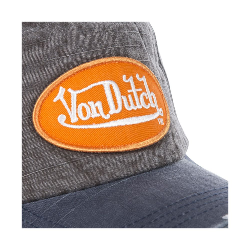 Von Dutch Baseball Jackgmo With Logo Cap Grey | US-OJLWMT601