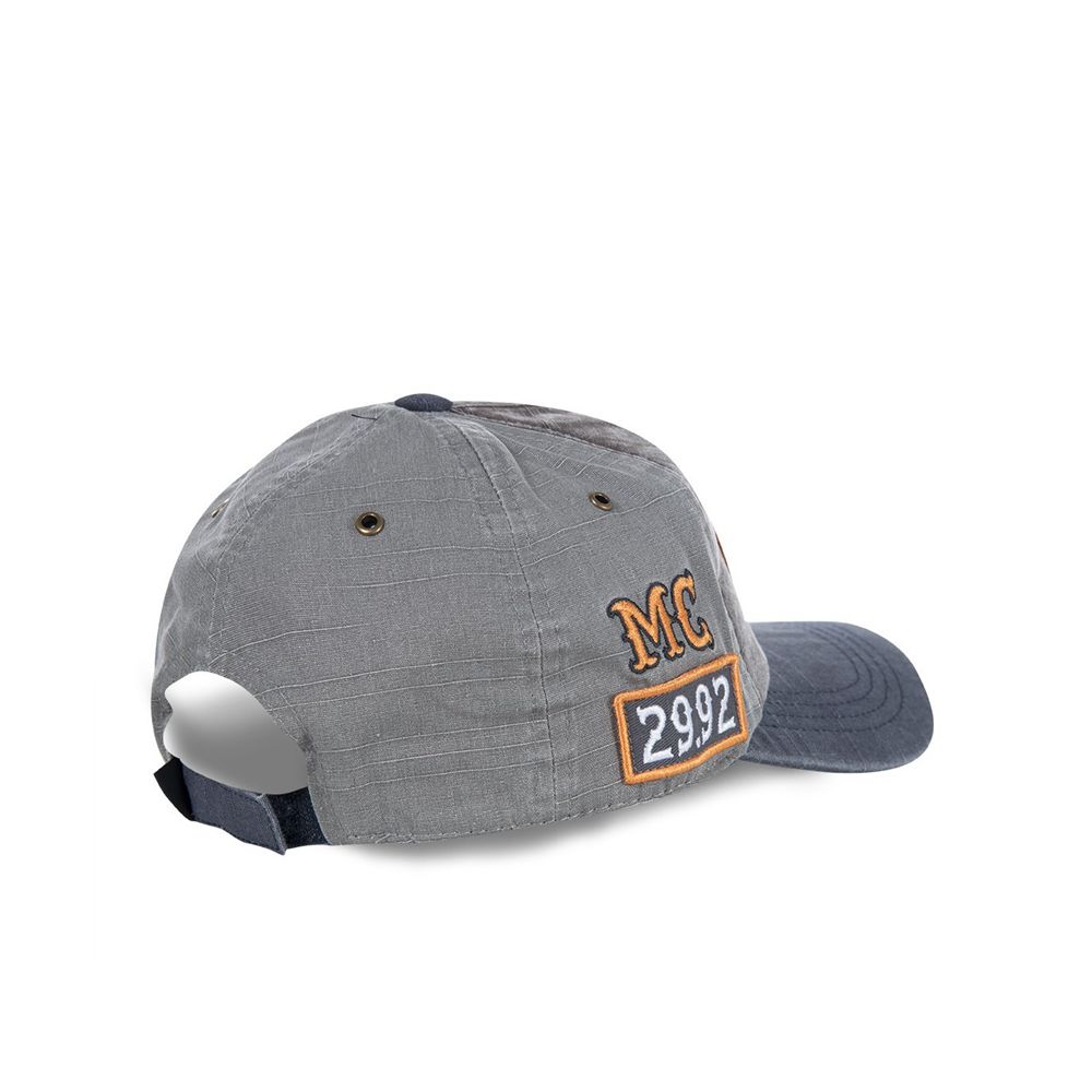 Von Dutch Baseball Jackgmo With Logo Cap Grey | US-OJLWMT601