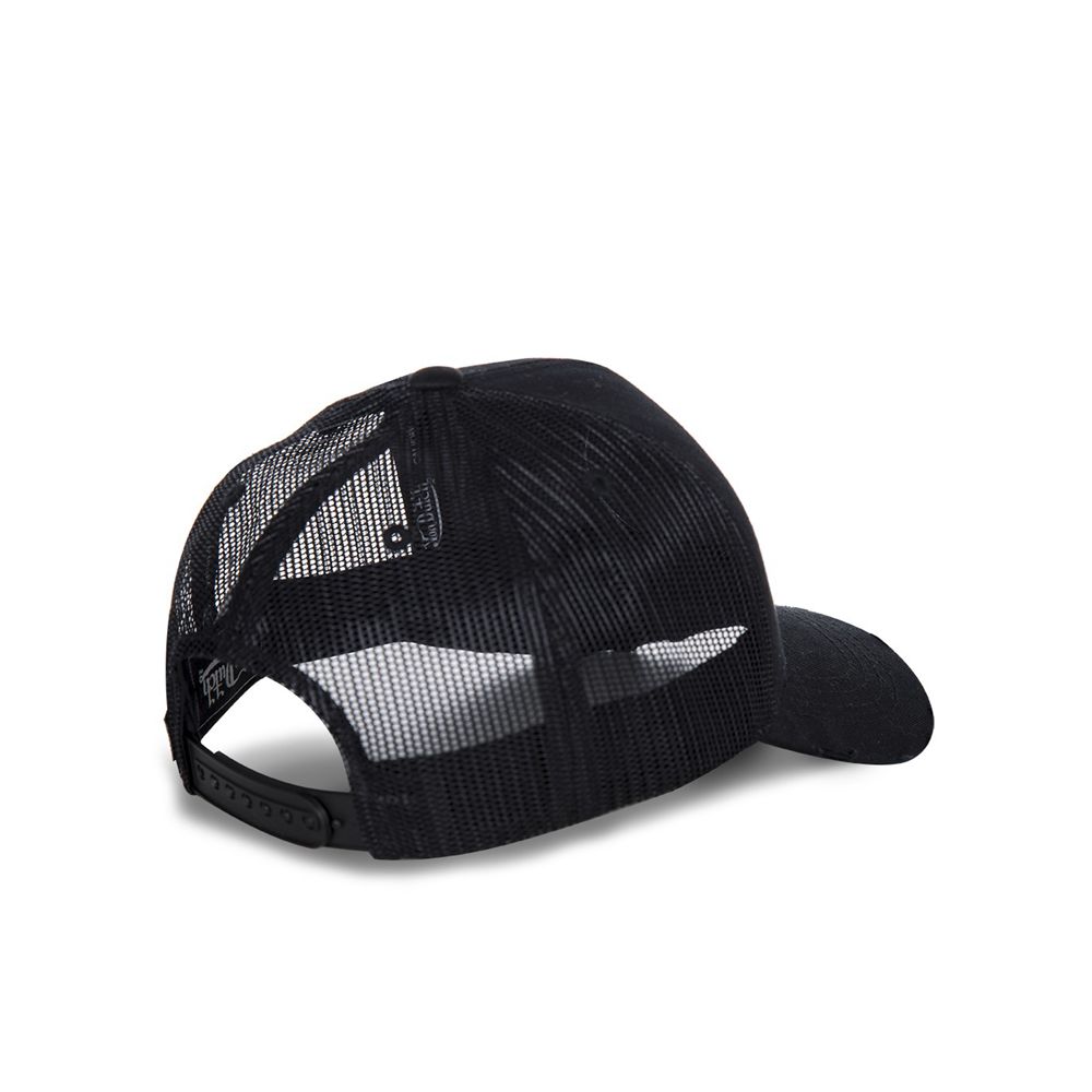 Von Dutch Baseball Kustom Klub Mesh Cap Black | US-AQMKVU412