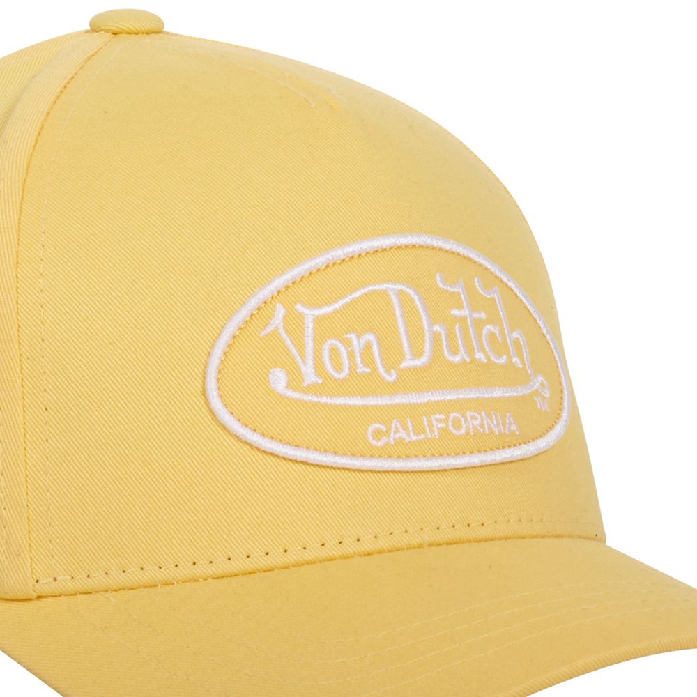 Von Dutch Baseball Lof Cap Yellow | US-HTBIYW459