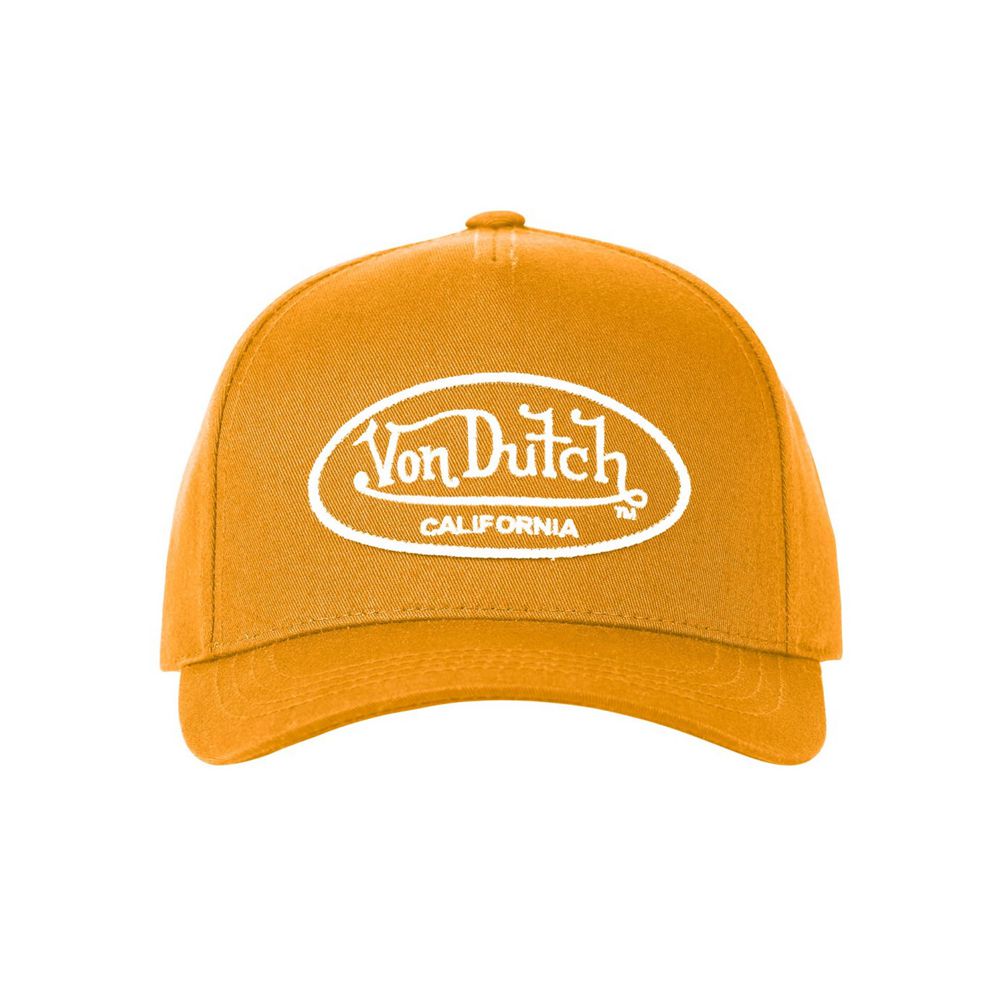 Von Dutch Baseball Lofc Cap Orange / White | US-EHTLBW039