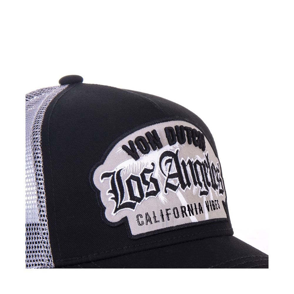 Von Dutch Baseball Los Angeles Cap Black | US-YDGSPJ369