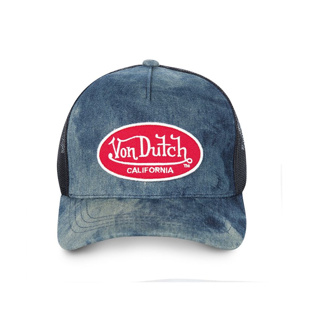 Von Dutch Baseball Mc92 Demin Cap Blue | US-QJHLSG746