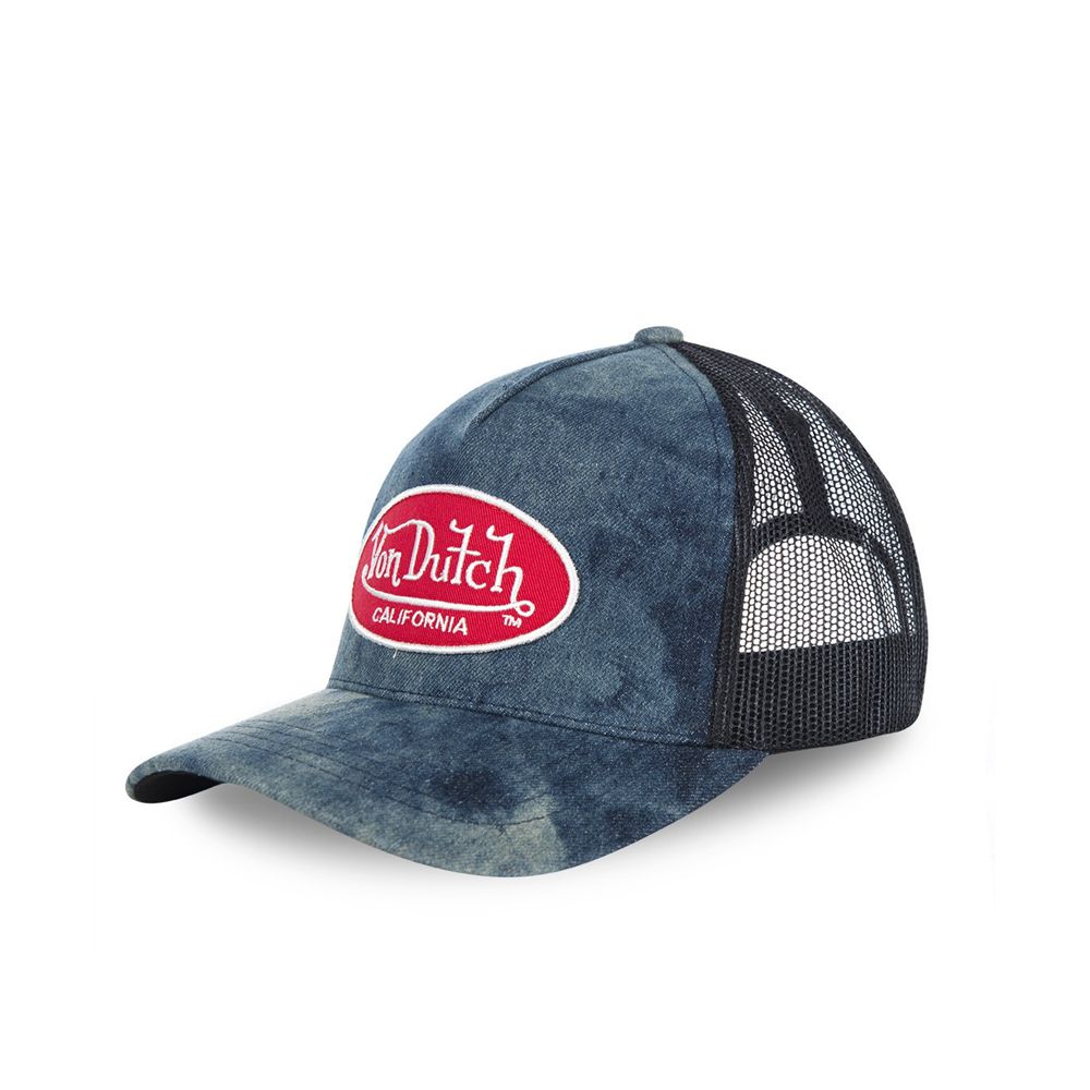 Von Dutch Baseball Mc92 Demin Cap Blue | US-QJHLSG746