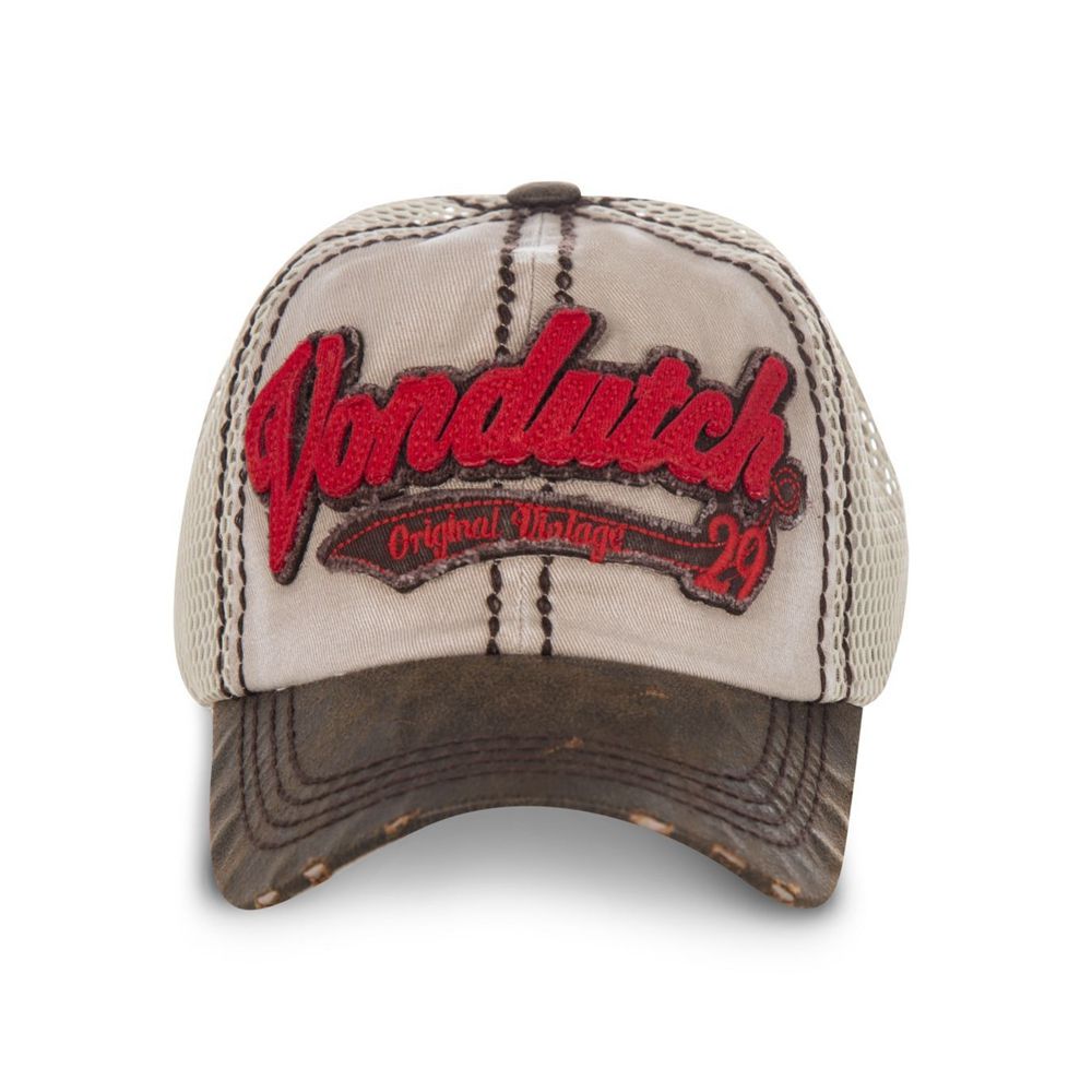 Von Dutch Baseball Net Jason Cap Beige | US-CLBOGK264