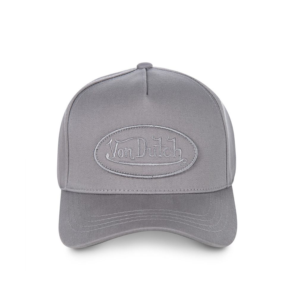 Von Dutch Baseball Rb Wo Cap Grey | US-HCGRLK830