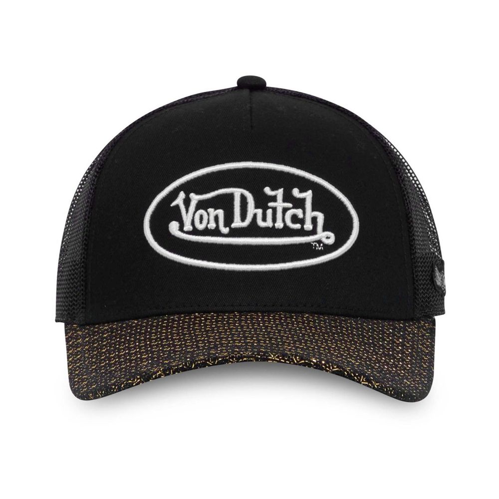 Von Dutch Baseball Shinny Cap Black | US-ANPCSU539