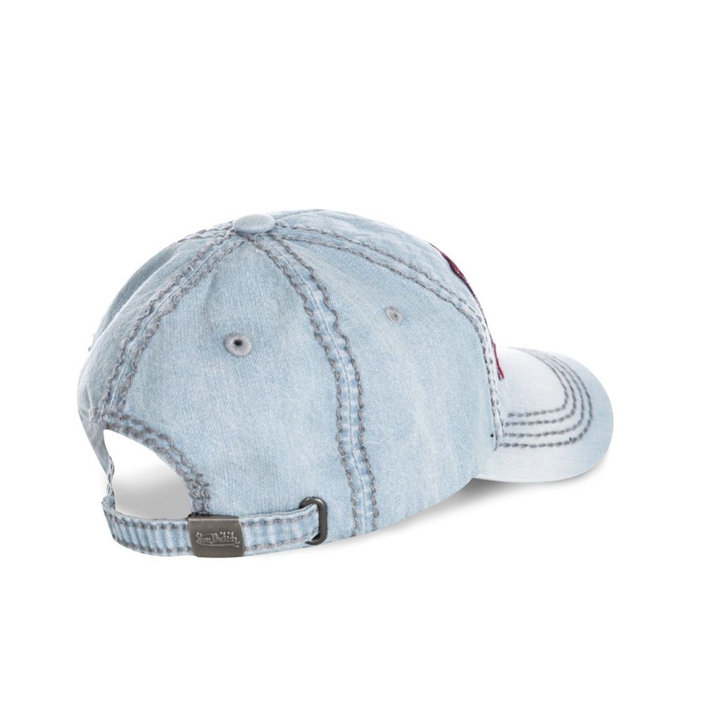 Von Dutch Baseball Terry Cap Blue | US-LKQDMG491