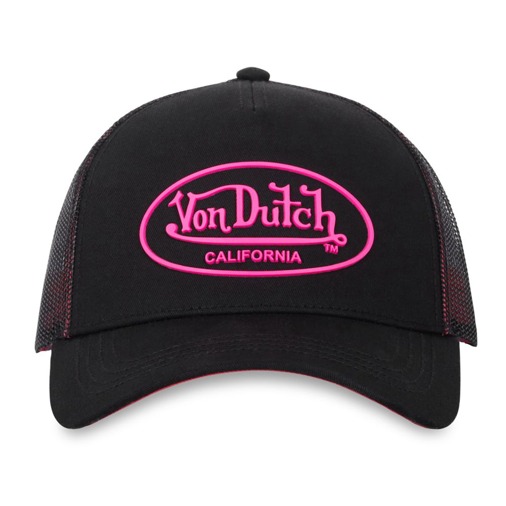 Von Dutch Baseball With Dom Net Cap Black / Rose | US-WXASCJ423