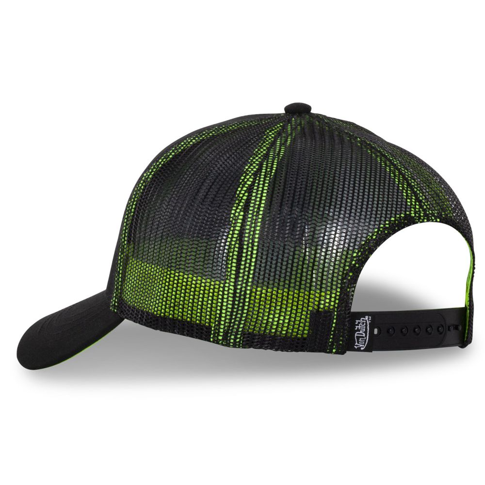 Von Dutch Baseball With Dom Net Cap Black / Green | US-KWAMPS298