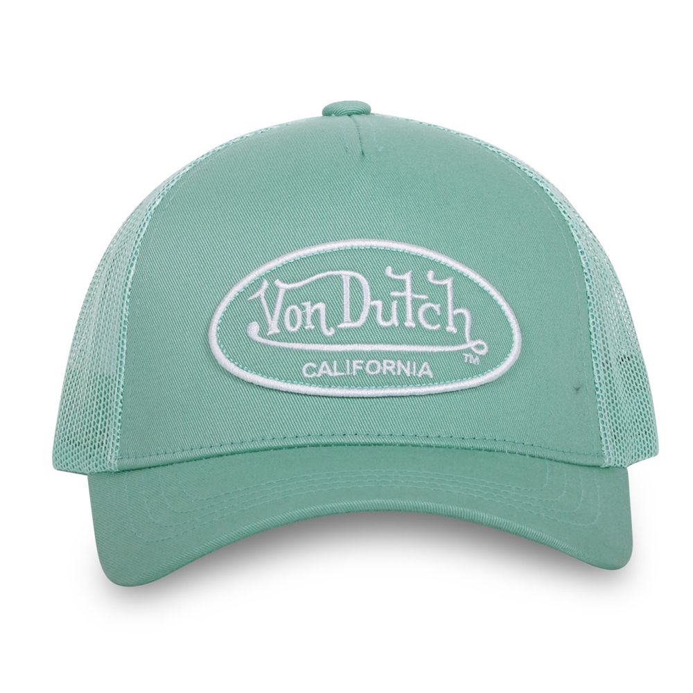 Von Dutch Baseball With Lof Net Cap Turquoise | US-LWHDCV346