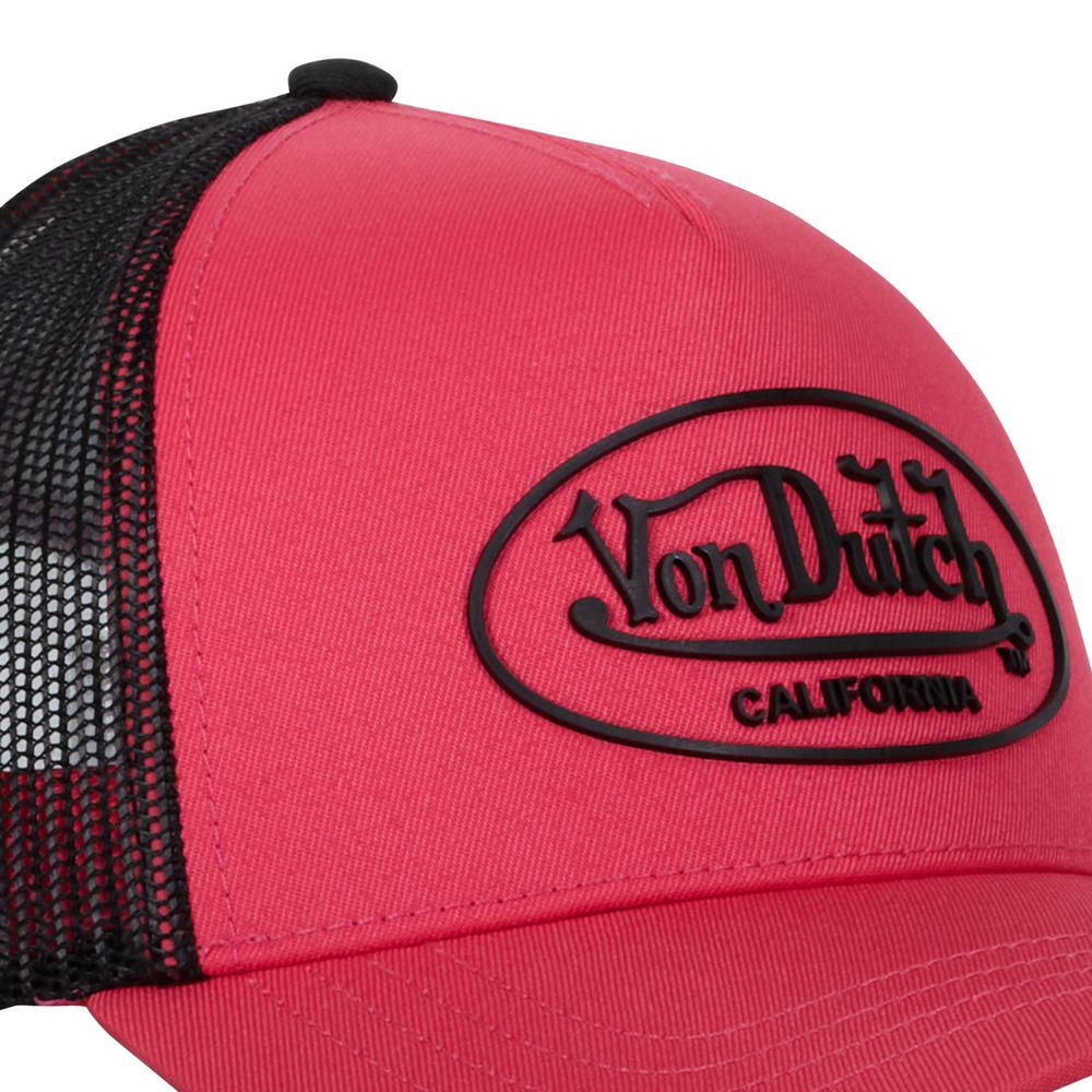 Von Dutch Baseball With Neon Net Cap Red / Black | US-PDJSGY179