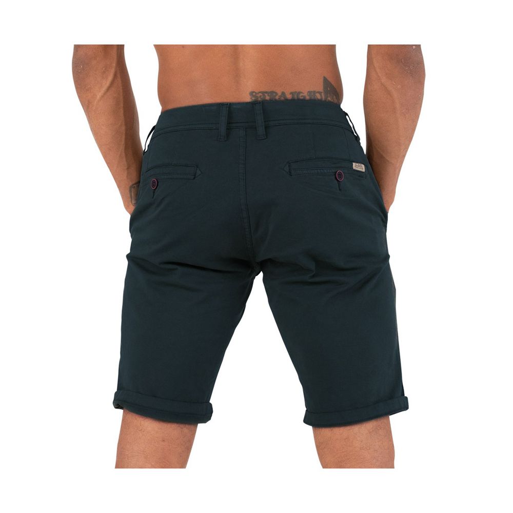 Von Dutch Bermuda Chino Bary Men Shorts Blue | US-EVHGNW953