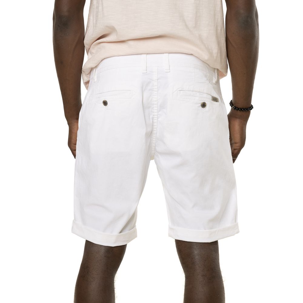 Von Dutch Bermuda Chino Bary Men Shorts White | US-TIXZHQ172