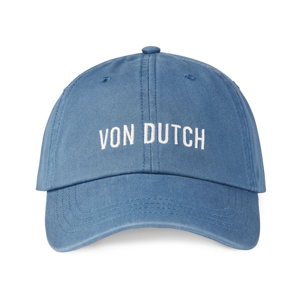 Von Dutch Dad Cotton Cap Blue | US-DNCIMF218