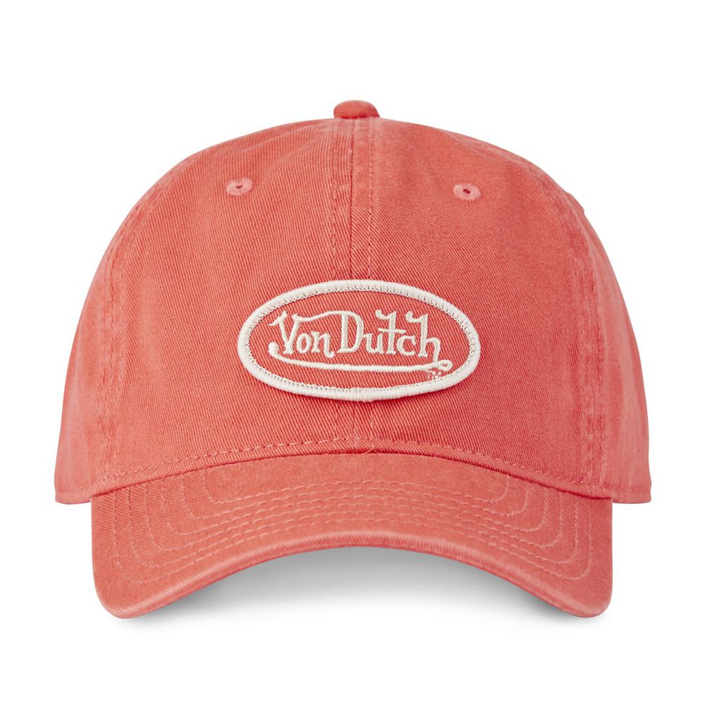 Von Dutch Dad Cotton Starback Closure Cap Rose | US-ERLVZA843