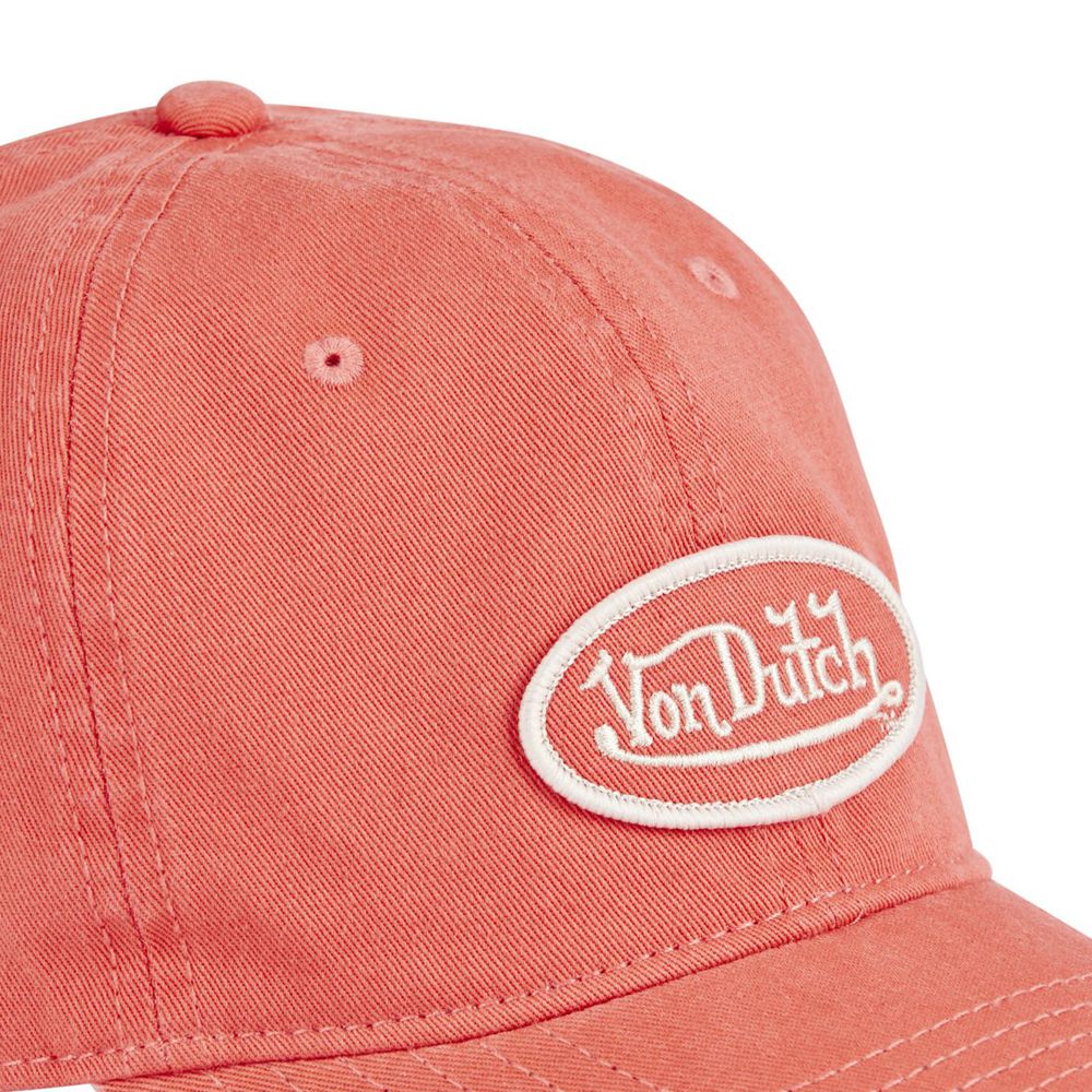 Von Dutch Dad Cotton Starback Closure Cap Rose | US-ERLVZA843