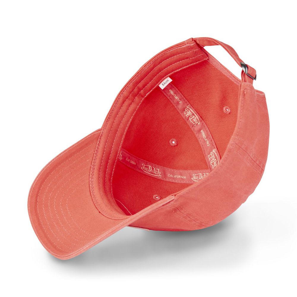 Von Dutch Dad Cotton Starback Closure Cap Rose | US-ERLVZA843